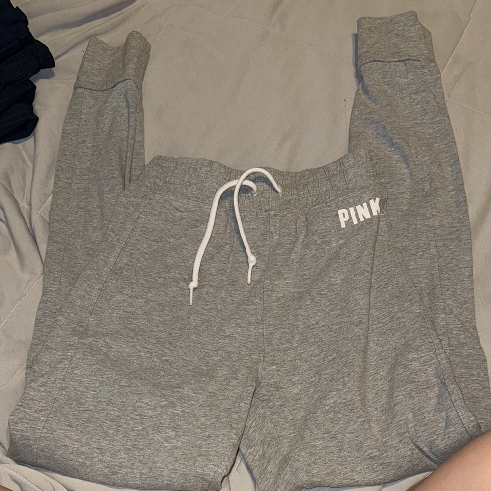 PINK Victoria's Secret Gray Joggers